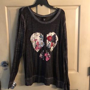 TORRID PEACE/floral/heart  (BOGO)